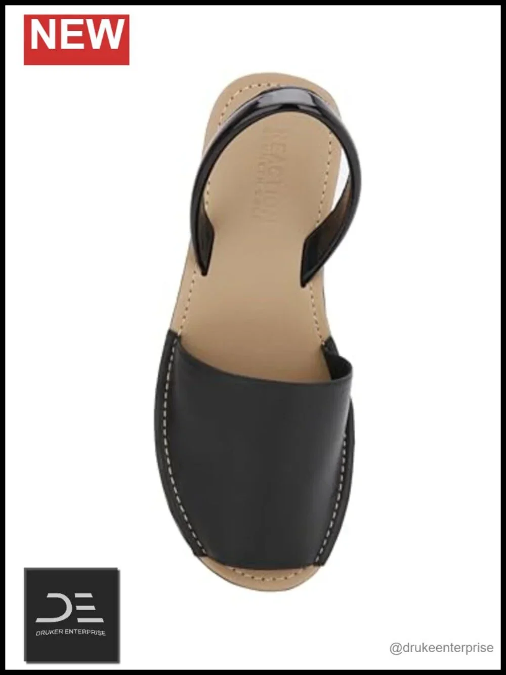 Women's Slip-On Wedge Sandals Slingback Peep Toe Synthetic